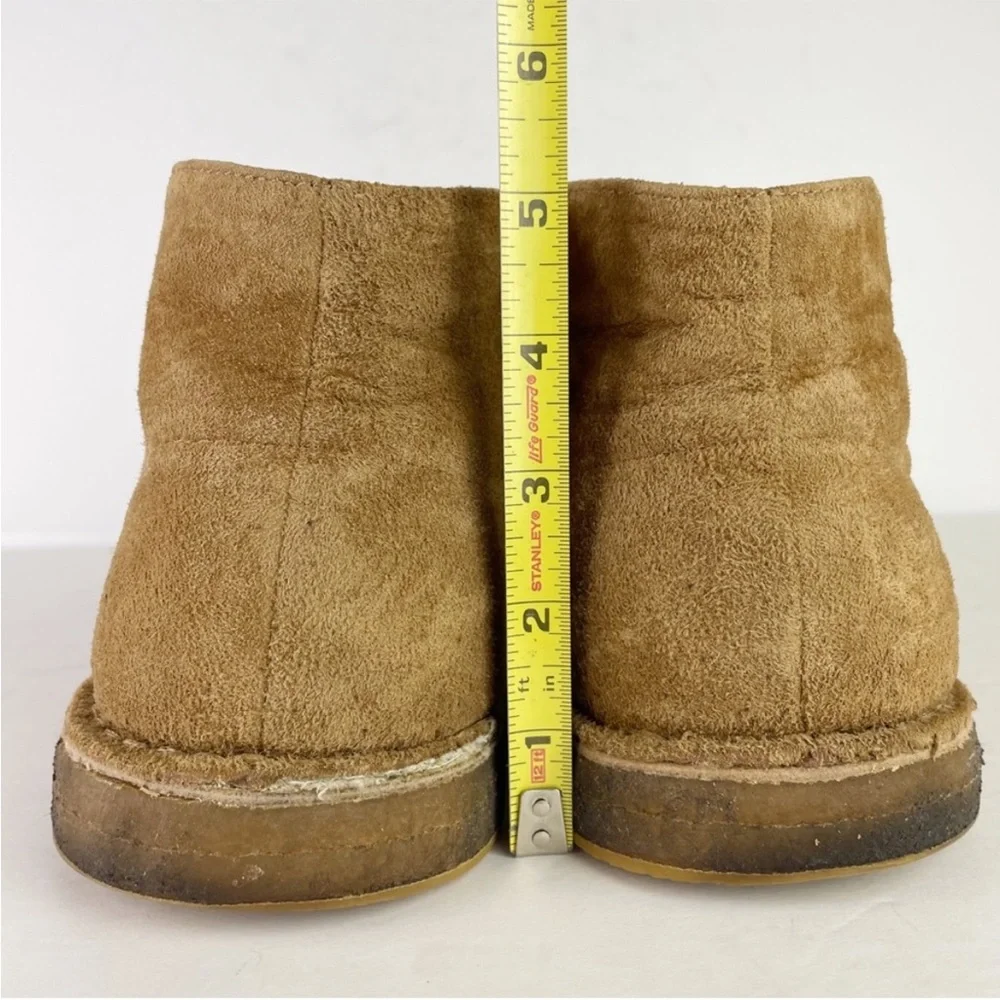 UGG Leighton Suede Leather Chestnut Tan Lace Up Ankle Chukka Boots